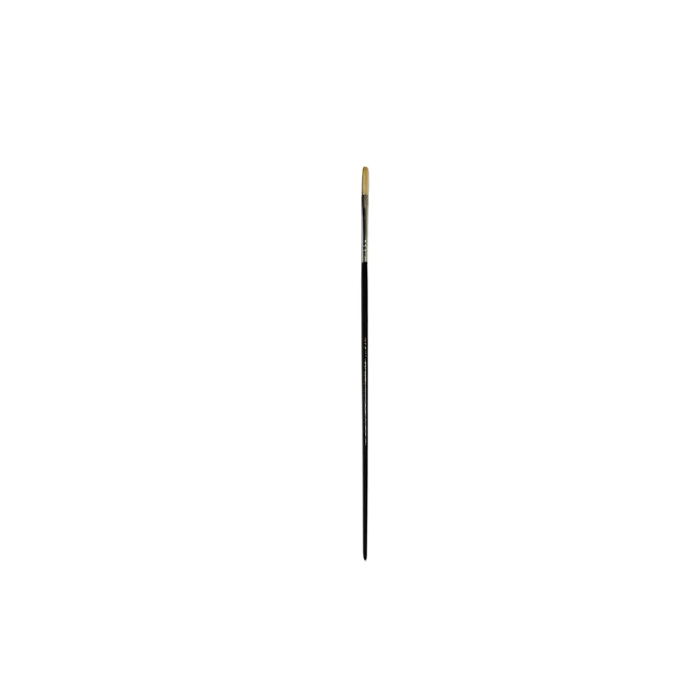 Paint Brush Size n°0 [flat brush] black Eterna
