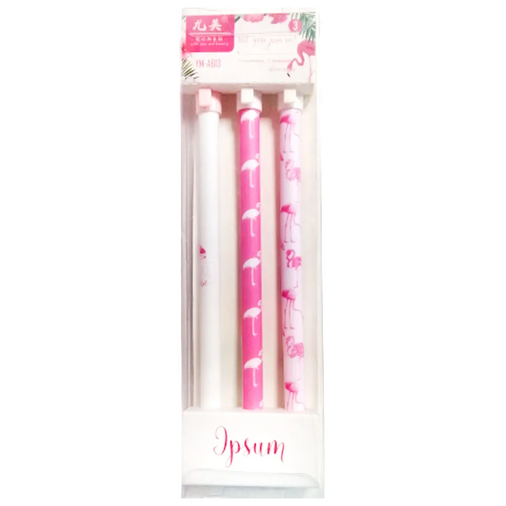 Gelpen Ref 528 / YM-A612 Sakura, Flamingo & Leaf Theme pen MeliMelo