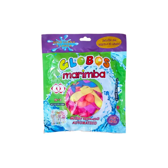 Balloons Ref LC400 Water Balloons [Pk 100] Water Bomb