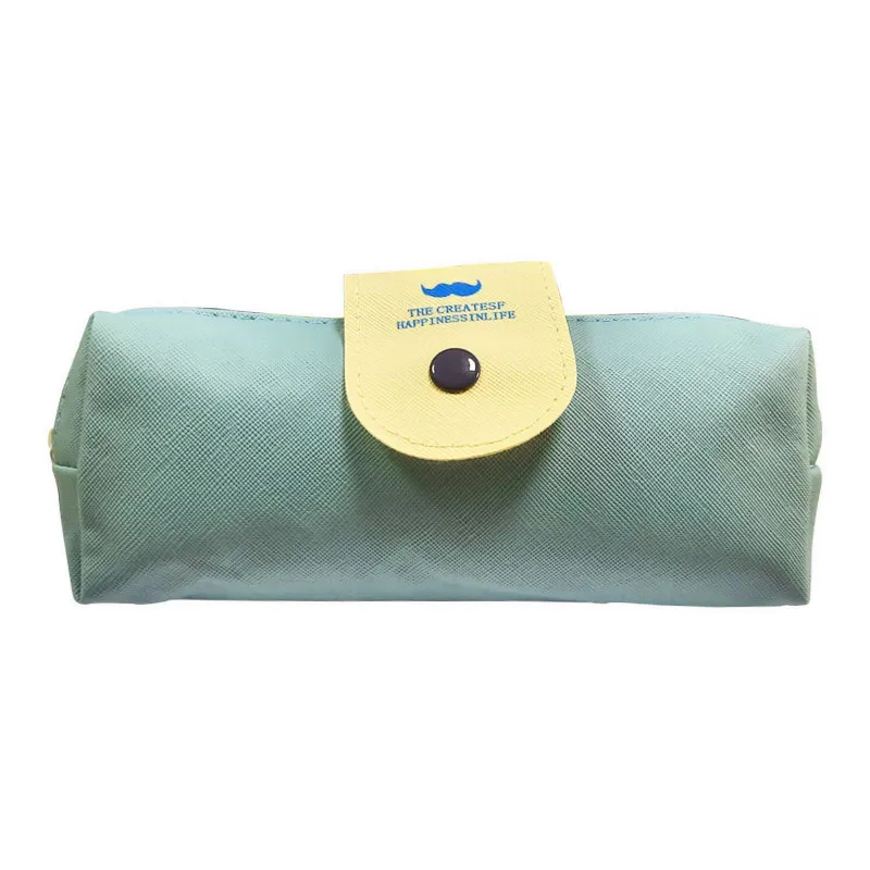 Pencil Case PU Moustache Blue [18*9cm] My Academia