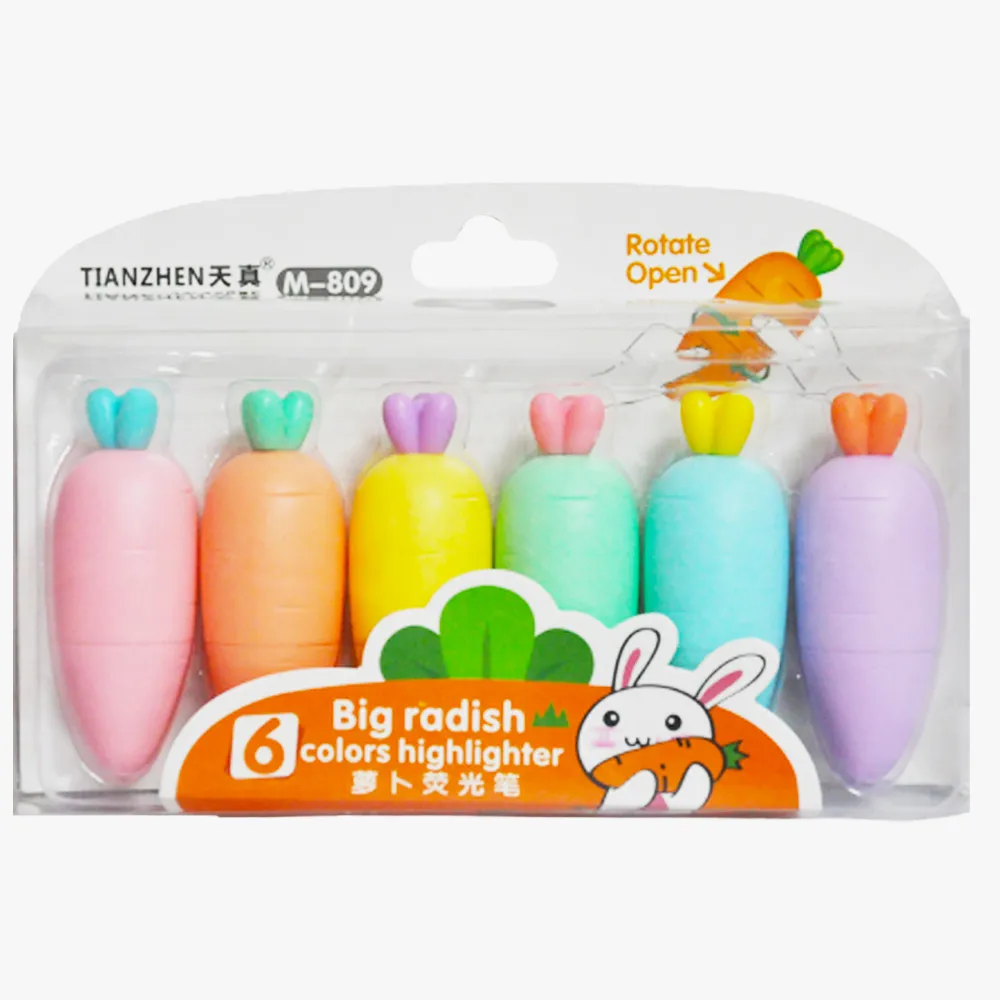 Highlighter Ref038 Color Varies [Pk 6] MeliMelo