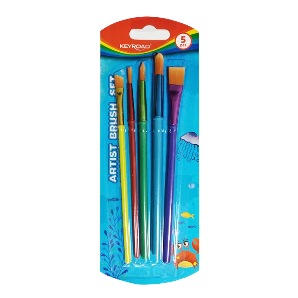 Paint Brush Ref KR971857 Artist Brush Set 5 Pcs KeyRoad