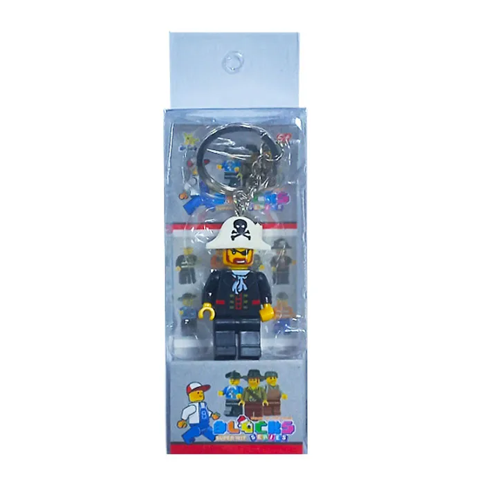 Key Chain Ref KK2577 Assorted Lego Personalities FW