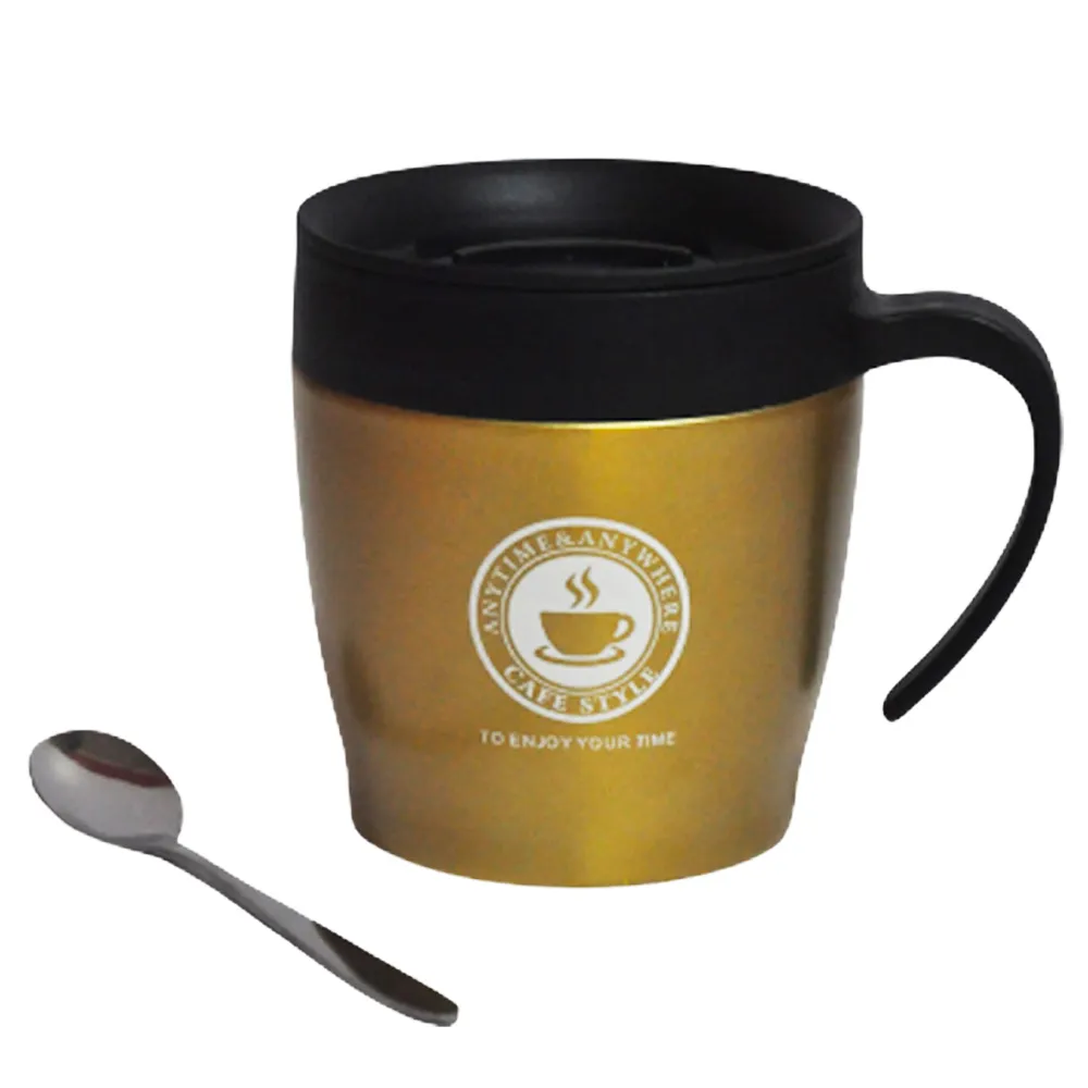 Mug Vacuum Ref 13947 330ml, Cafe Style Gold JF