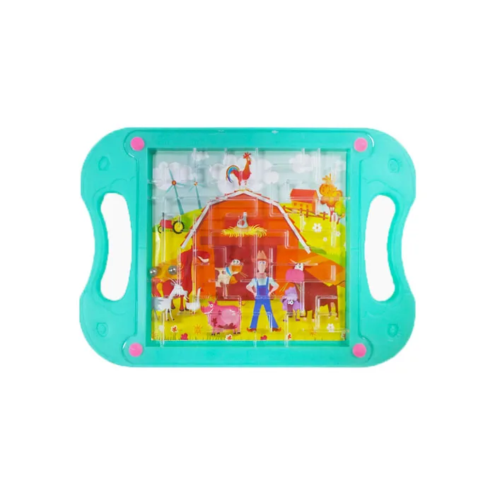 Maze Game Ref LC137 Plastic Board, Assorted Colors FW