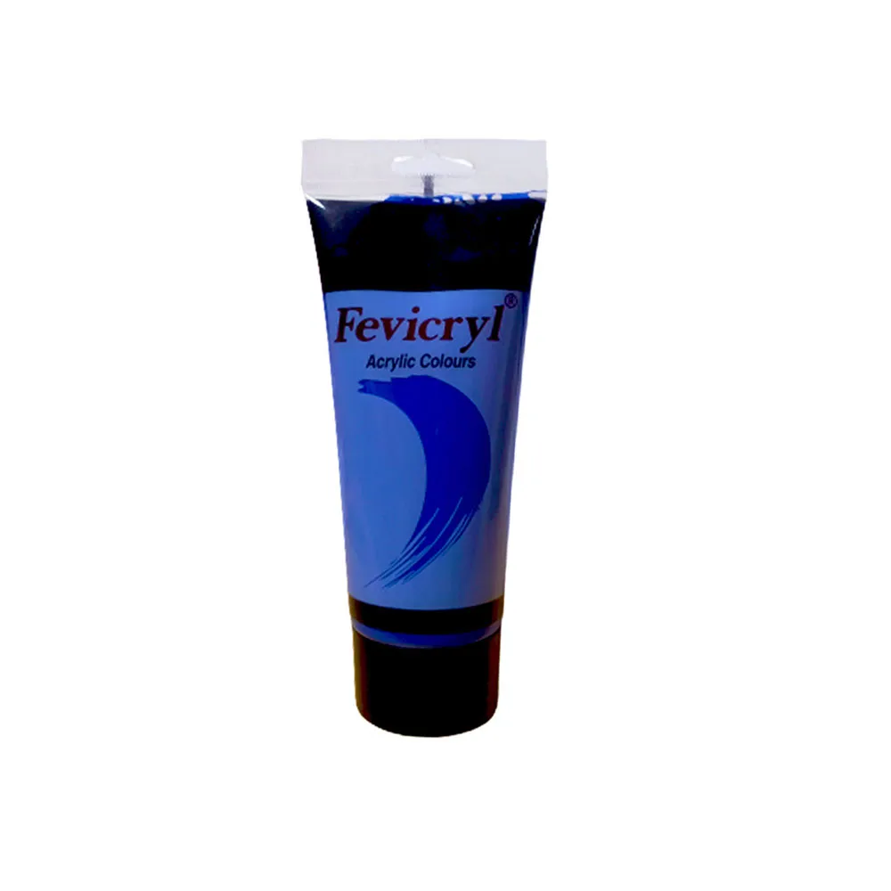 Acrylic Colours Ref AC15 200ml, Dark Cobalt Violet  Fevicryl 