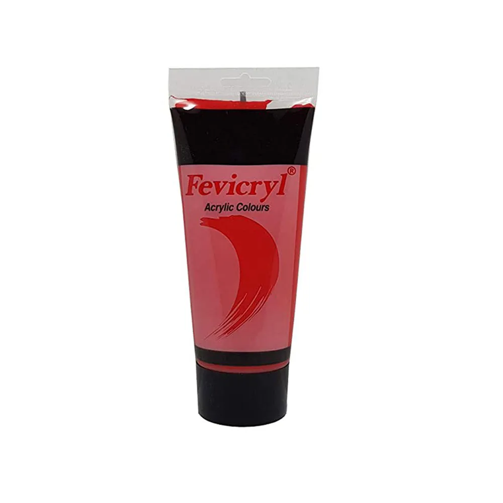 Acrylic Colours Ref ACC-10 200ml, Cadmium Red Fevicryl
