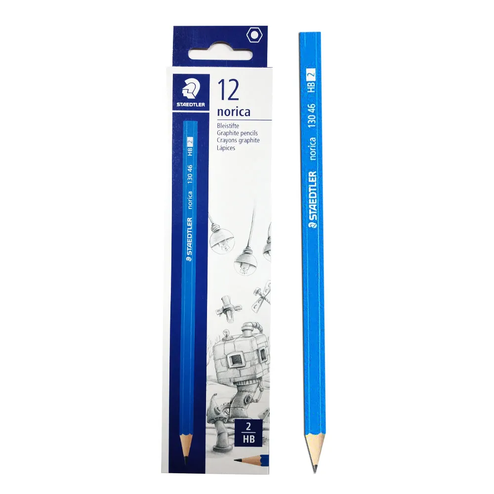Wood Pencil Ref 130 46 HB Norica [Pk 12] Staedtler