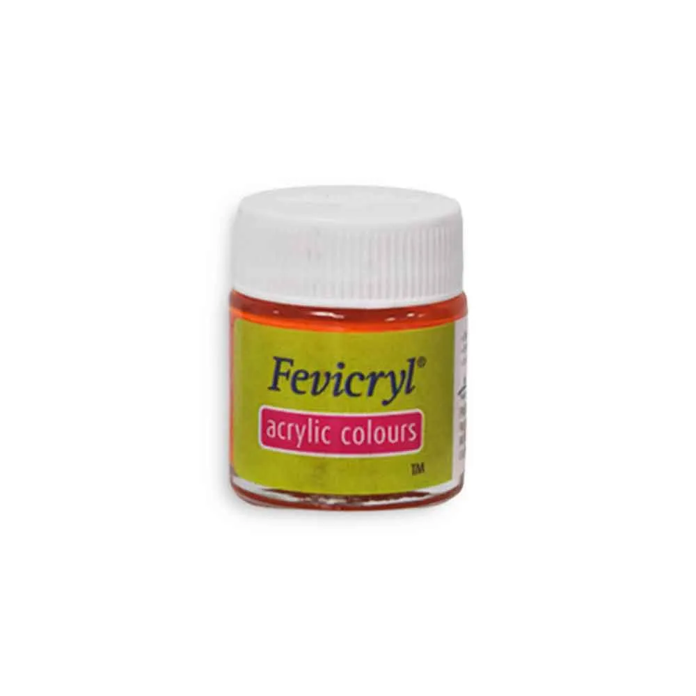 Acrylic Colours Ref FC-17 15 ml, Orange Fevicryl