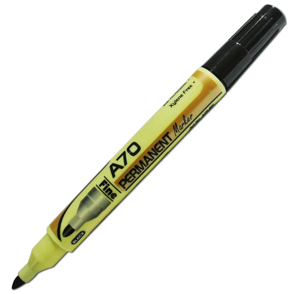 Permanent Marker Ref A70 Fine Black Yosogo