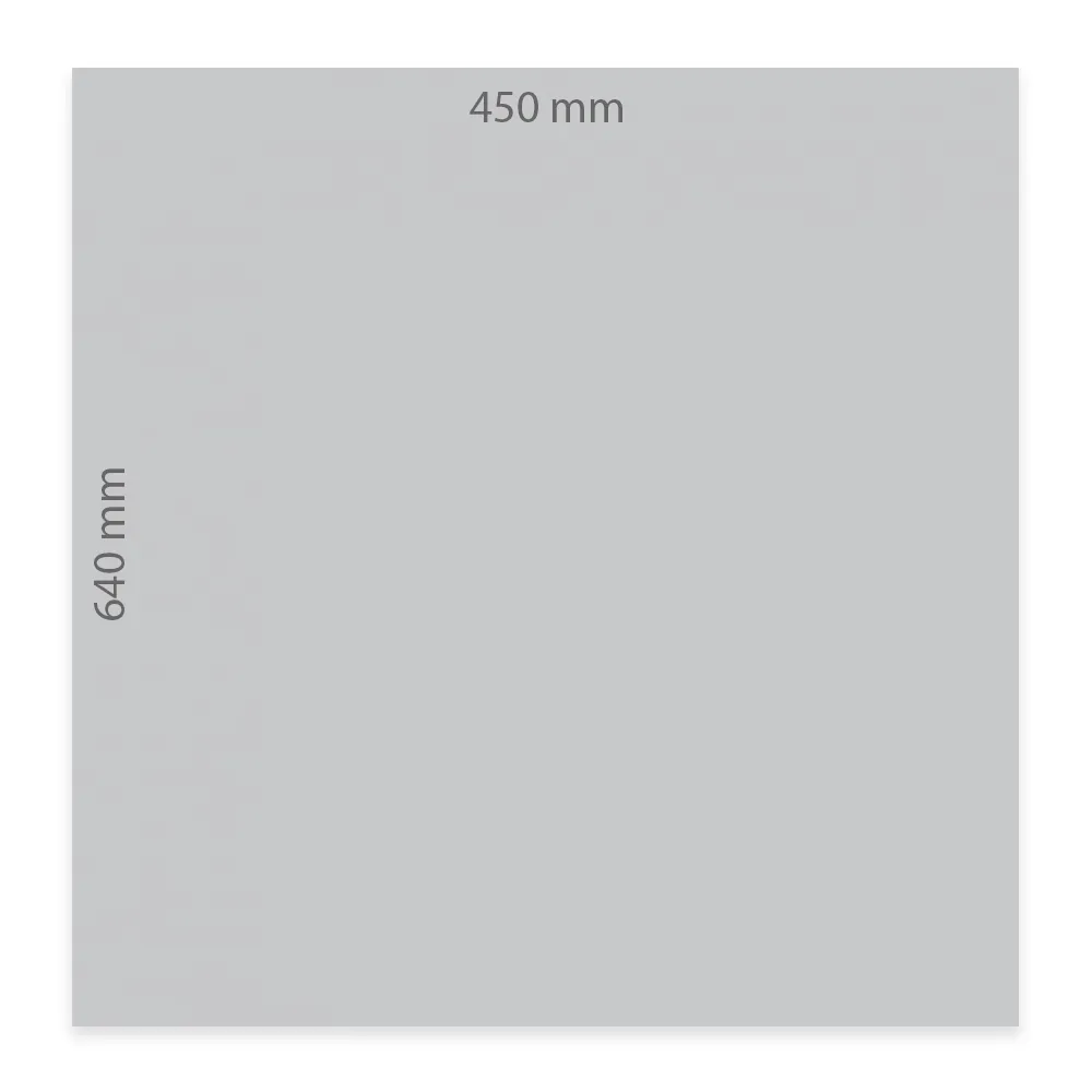 Bristol Paper  450*640mm Silver Grey, 230gsm Vanguard