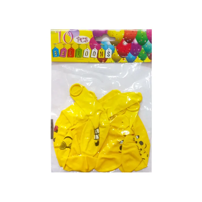 Balloons Smiley [Pk 10] CML