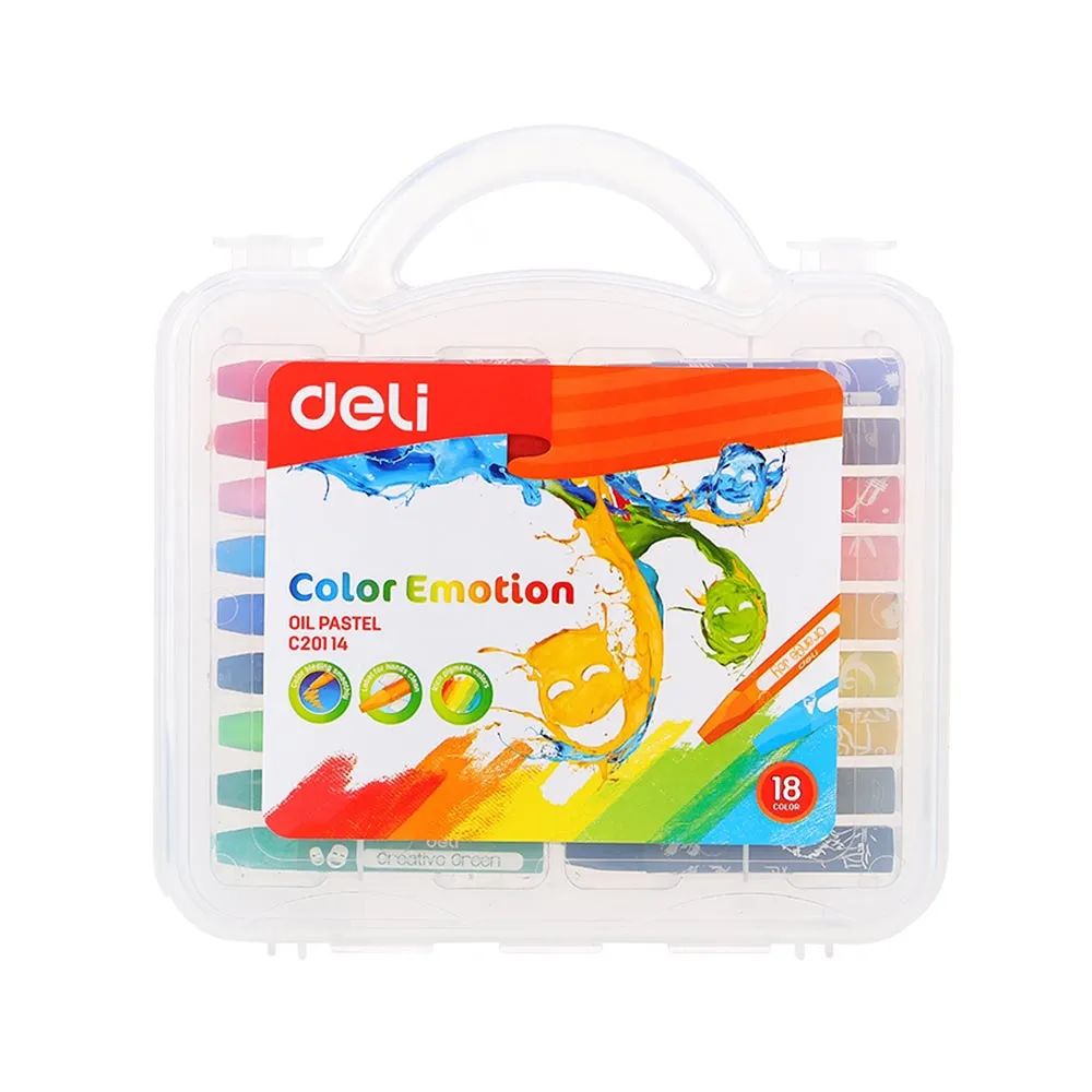 Oil Pastel Ref C20114 18 Colours Deli