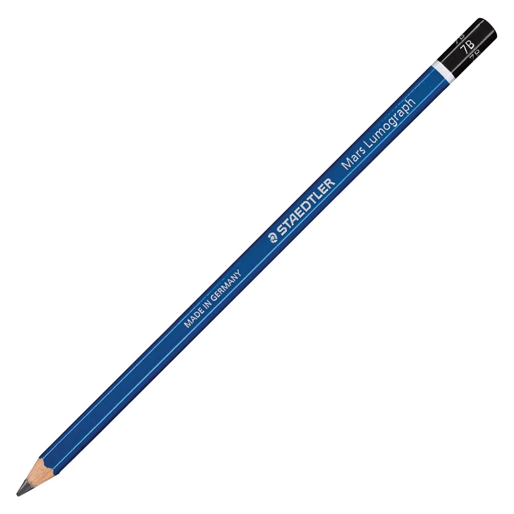 Wood Pencil Ref 100-7B 7B Mars Lumograph Staedtler