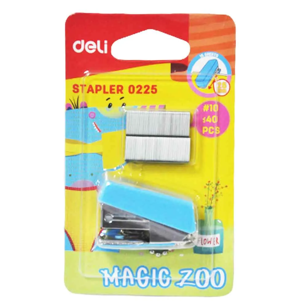 Stapler Mini Ref 0225 15 sheets, #10, 25 mm Deli