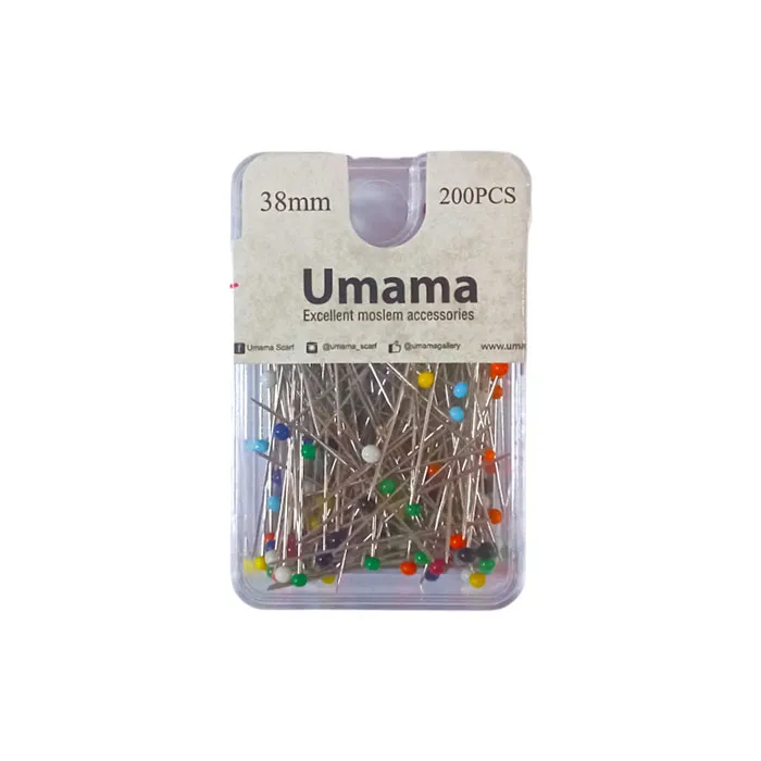 Pin Glass Languiren 38mm [Pk 200] Umama