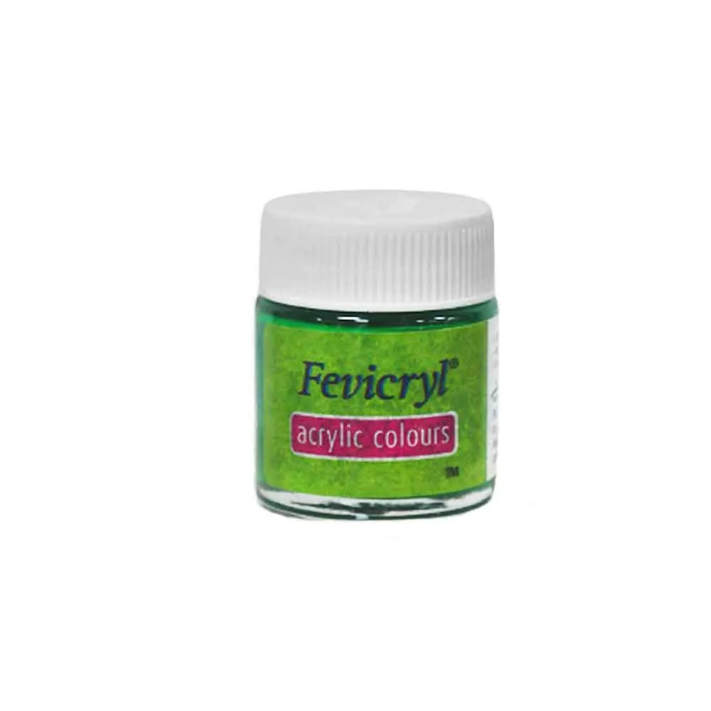 Acrylic Colours Ref FC-12 15 ml, Light Green  Fevicryl 