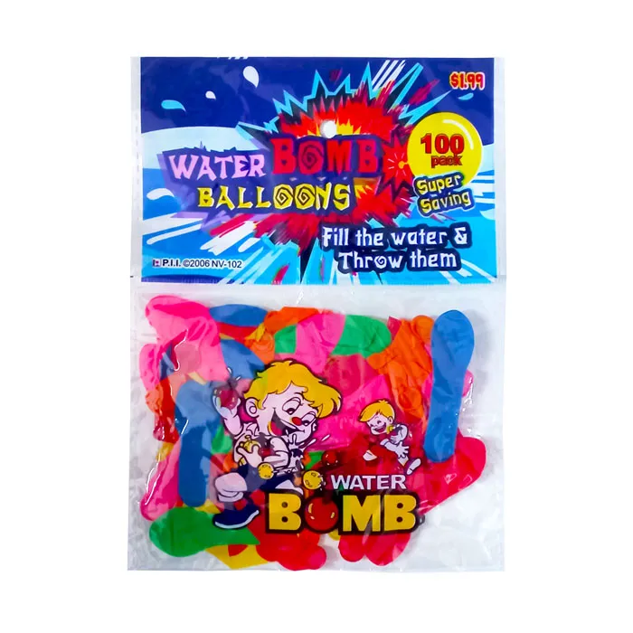 Balloons Ref NV-102 Water Small Balloons [Pk 100] Water Bomb