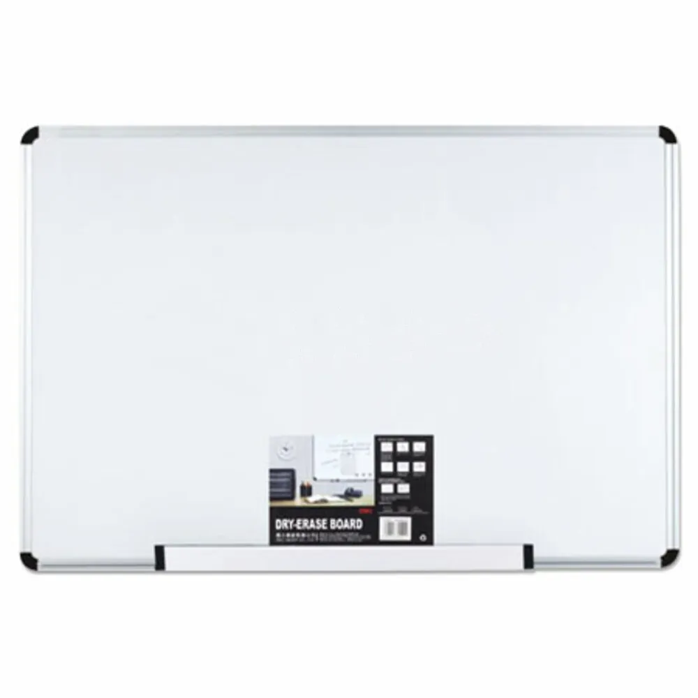 White Board Ref E7820 W200*H100cm, Aluminium Frame Deli