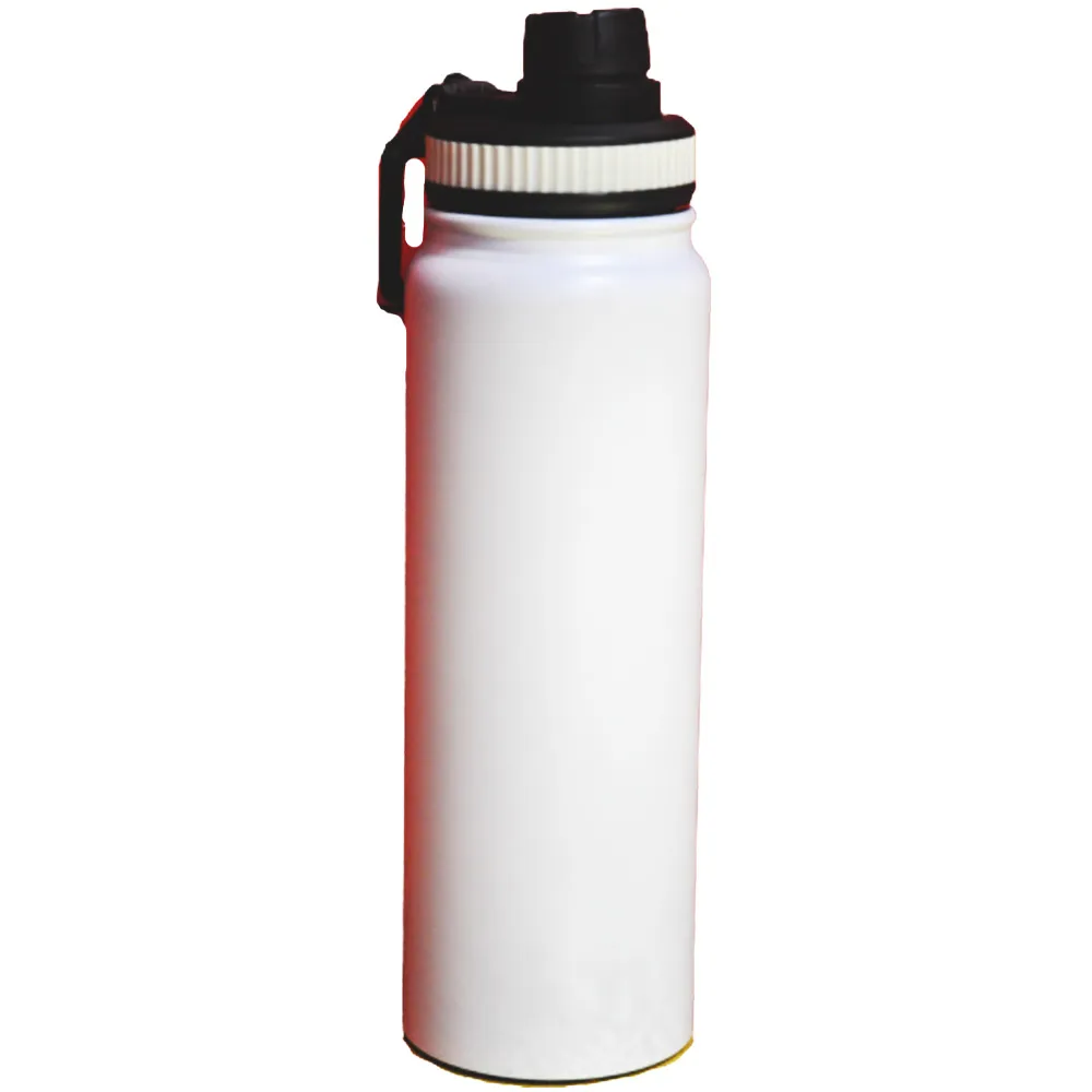 Bottle Stainless Steel Ref 14717 900ml White [Isotherm] JF