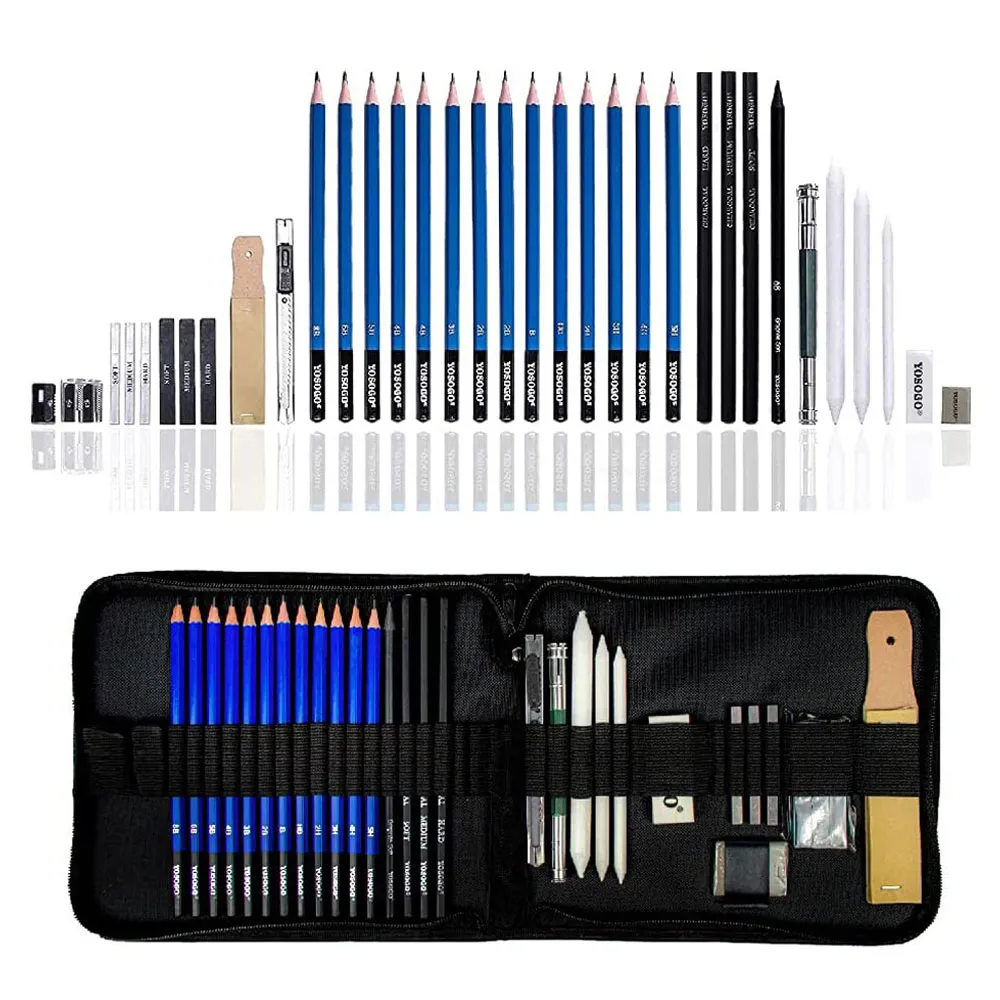 Drawing n Sketching Pencils Ref DPS-32 Sketching drawing pencils, graphite n charcoal stick Yosogo