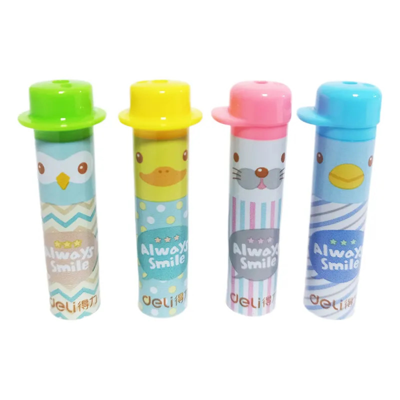 Pencil Cap Ref 0491 Assorted [Pk 4] Deli