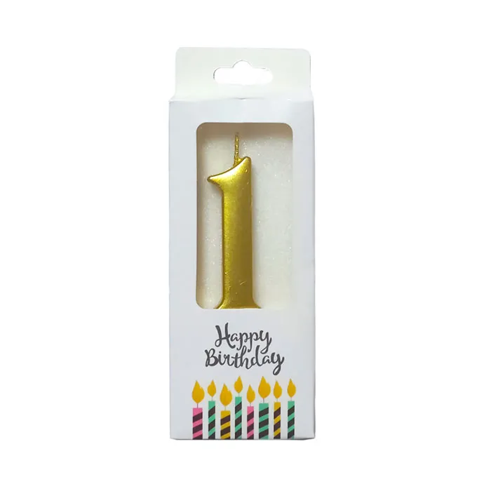Candles Digital N°1, Painted Gold WTC