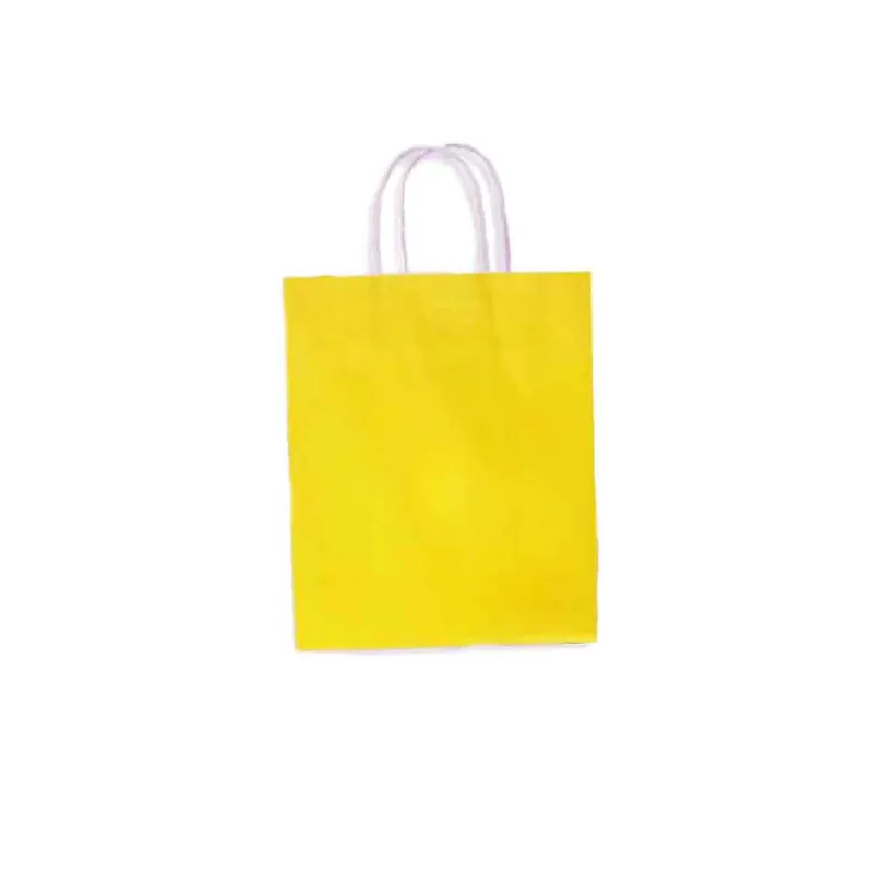 Paper Gift Bag  Ass Colours, size: 24.5*31*10.5 cm WTC