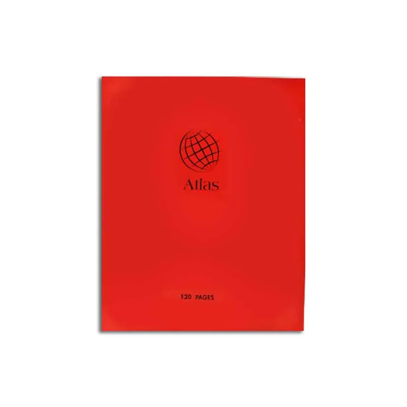 Exercise Book Ref RXL120 red cover , 120 pages Genius