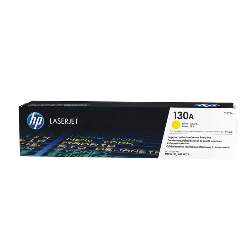 Laserjet Toner CF352A Yellow HP 130A Hewlett Packard