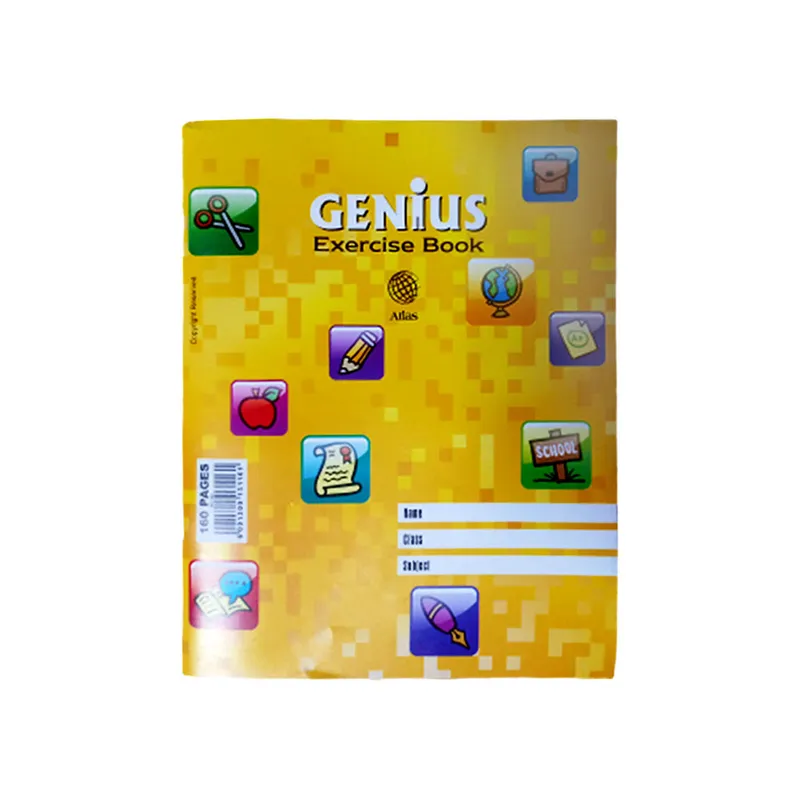 Exercise Book Ref BS160 Standard  - 160 Pages Genius