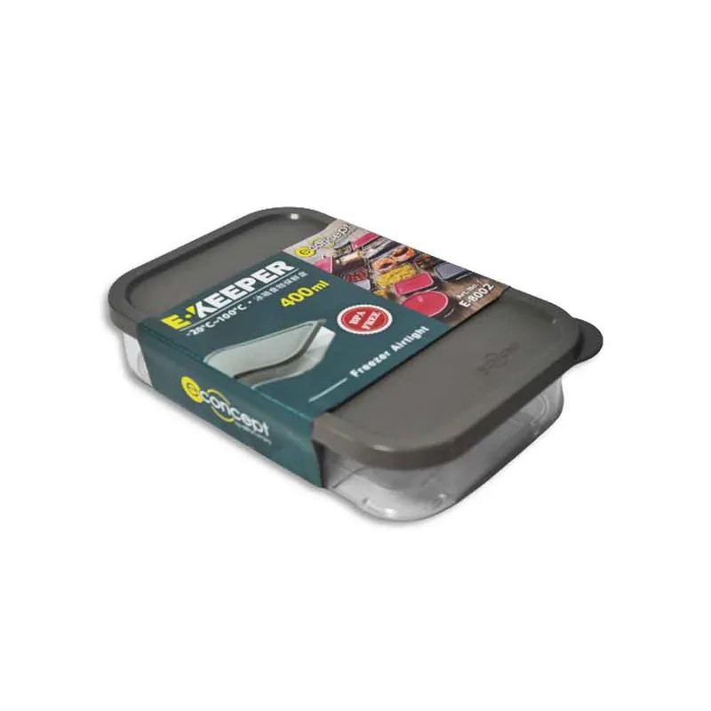 Container Ref E-8002 400ml, Freezer Airtight Keeper Elianware