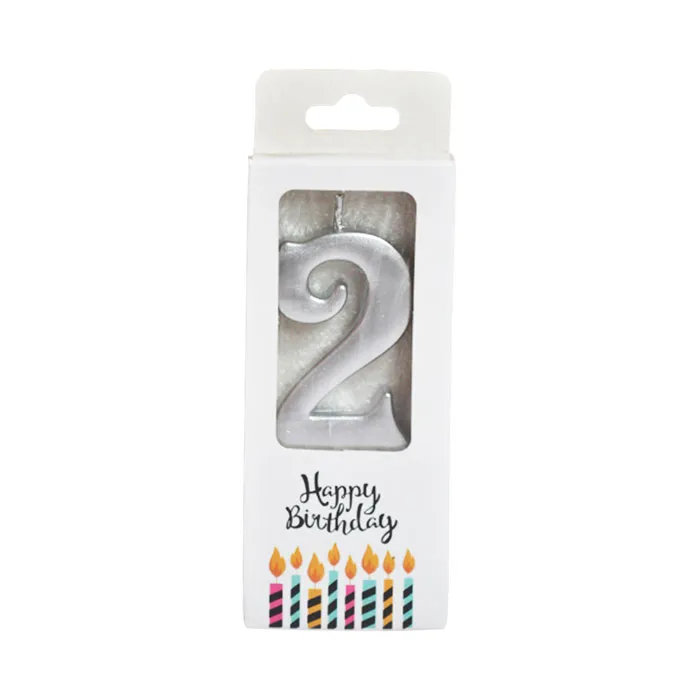 Candles Digital N°2 Painted Silver WTC