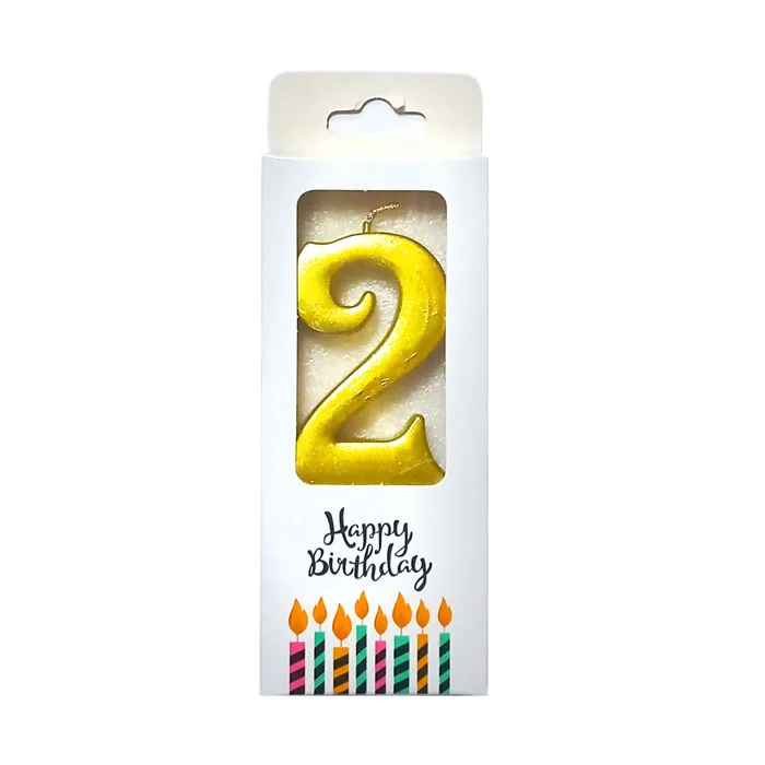 Candles Digital N°2, Painted Gold WTC