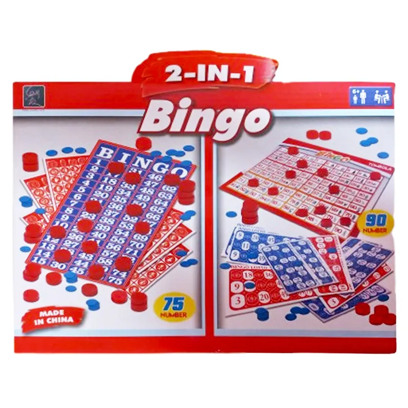 Bingo Set Ref 221-3 75 Number (Tombola) FW