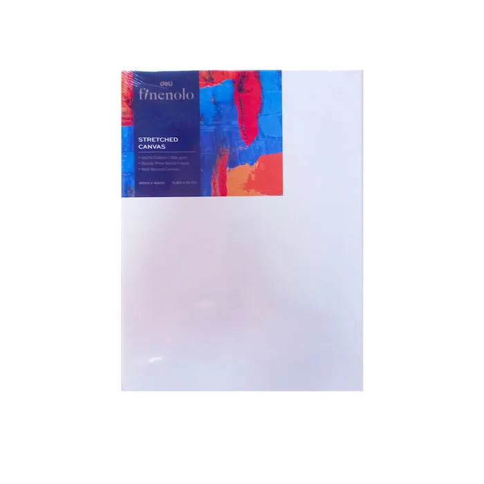 Artist Canvas Stretch White  Ref C279-7 S:30*40cm:280g/m2 [100% cotton]White Deli