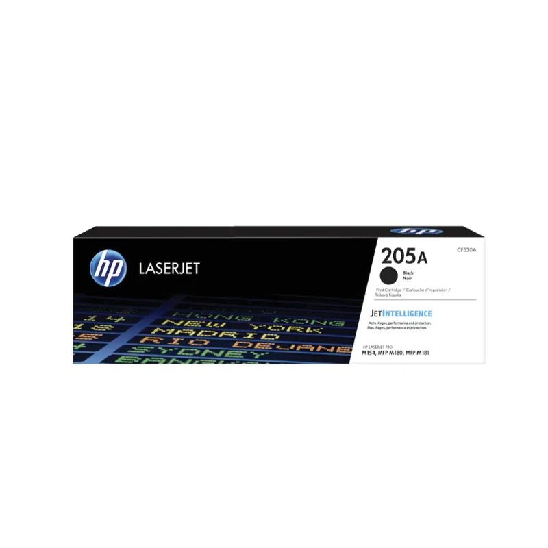 Laserjet Toner CF530A Black 1100 Pages HP 205A Hewlett Packard