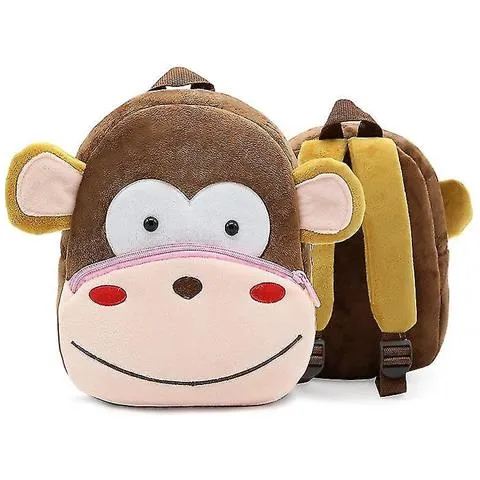 School Bag Plush 24*11*27cm - Brown Monkey My Academia