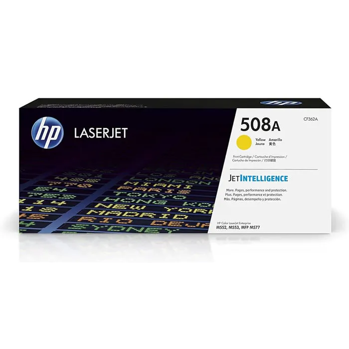 Toner Cartridge Hp 508A Ref CF362A Yellow Hewlett Packard