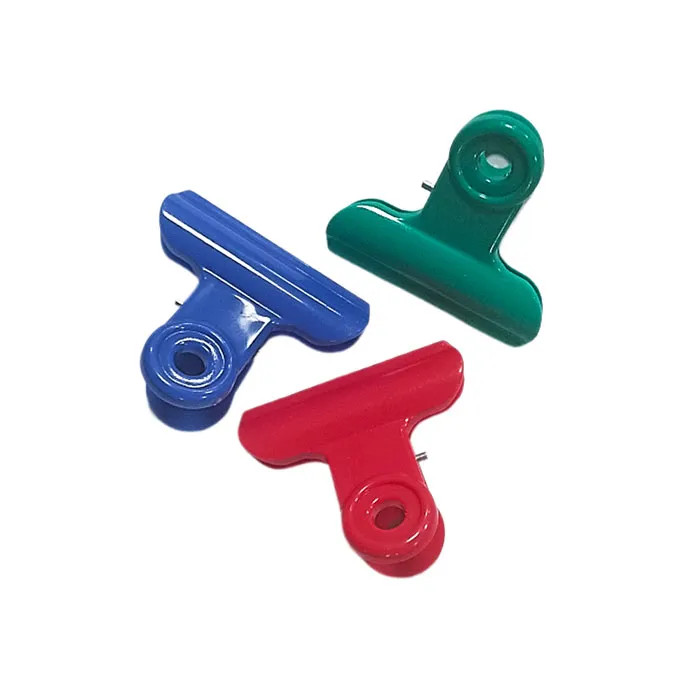 Bulldog Clips  50mm, Assorted Colors [Pk 3] Yosogo