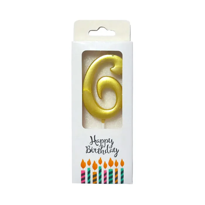 Candles Digital N°6, Painted Gold WTC