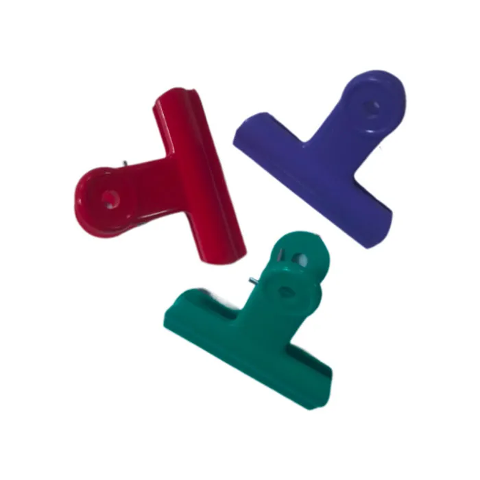 Bulldog Clips 60mm, Assorted Colors [Pk 3] Yosogo