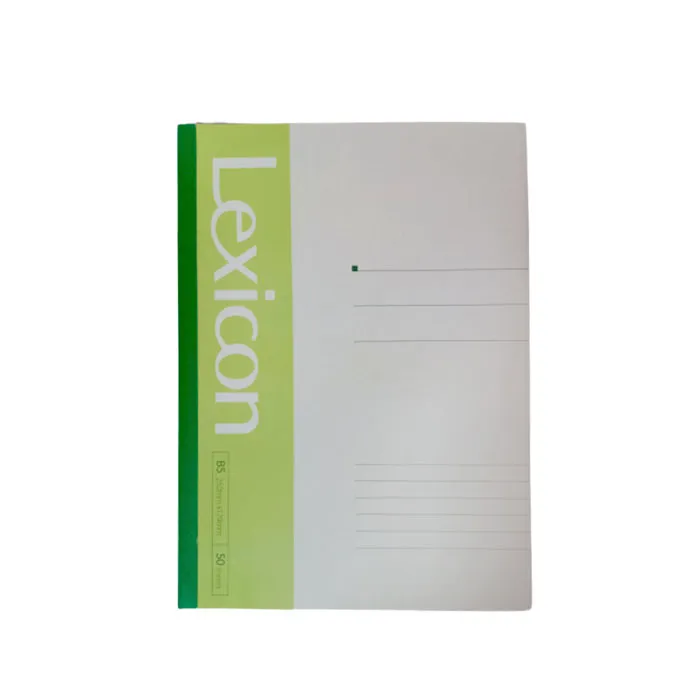 Soft Cover Notebook Ref 7663 B5 [252*179mm], 50 Sheets Ruled  Deli