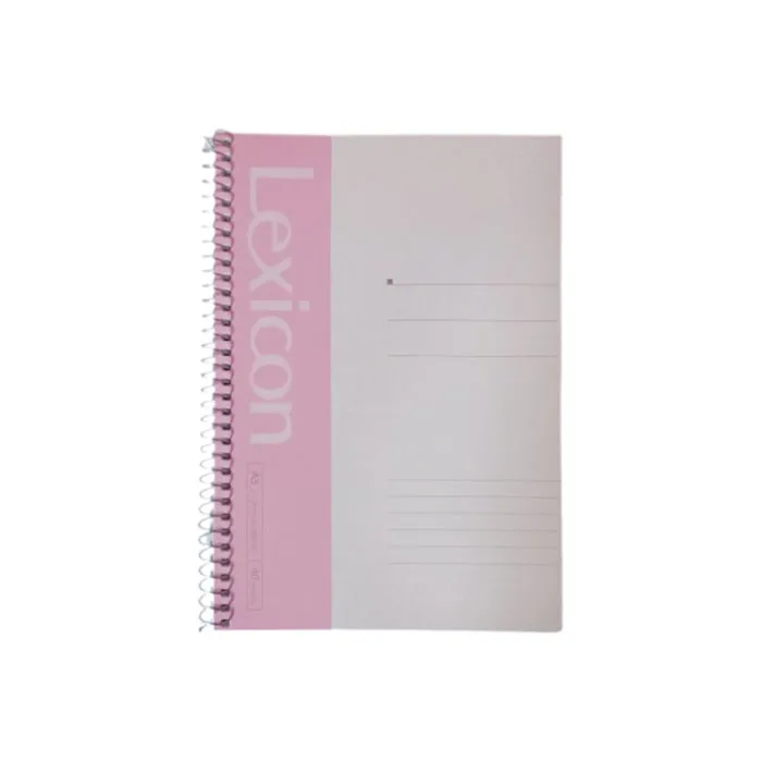 Spiral Notebook Ref 7681 A5, 40 Sheets Ruled, Single Wire Deli
