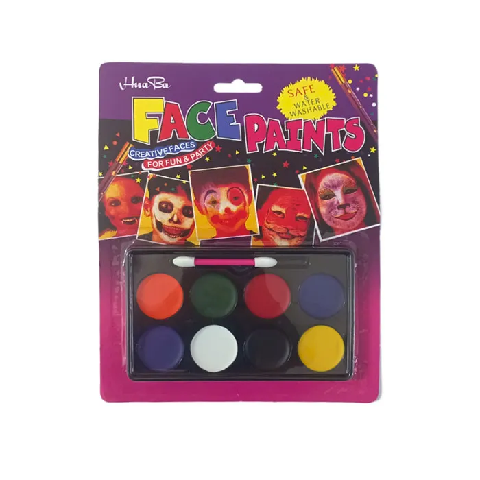 Face Paint Ref LC1335-1A3P 8 Colours HuaBa