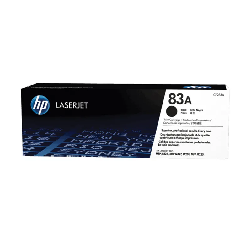 Laserjet Toner CF283A Black HP 83A Hewlett Packard