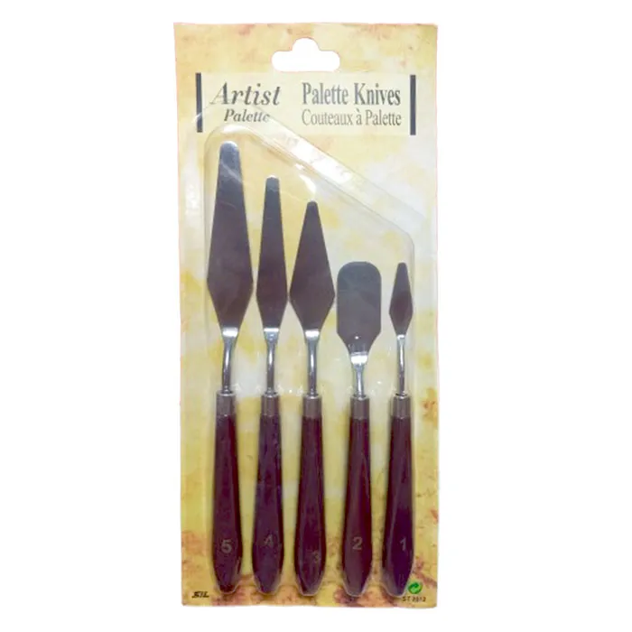 Artist Palette Knives Ref 93-5 5 Pcs WYC