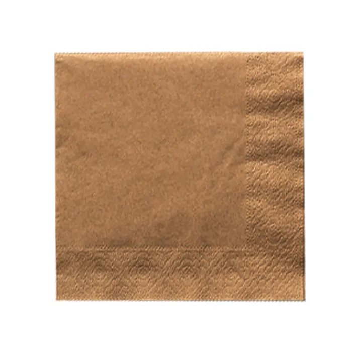 Napkins LC1116-1A7P Brown , 2 Ply Pk12 FTL