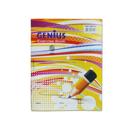 Exercise Book Ref BS120 Standard, 120 Pages Genius