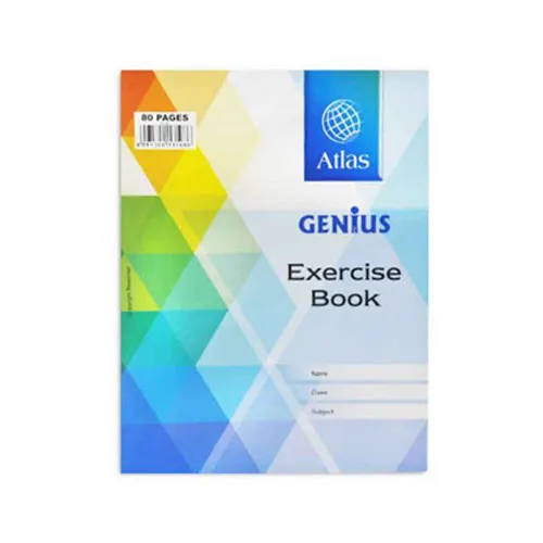 Exercise Book Ref BS80 Single Ruled, Standard, 80 Pages  Genius